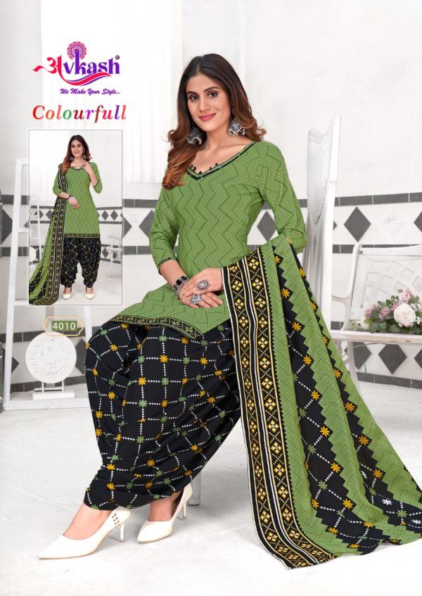 Avkash Colourful Vol-4 Cotton Designer Readymade With Inner Suit